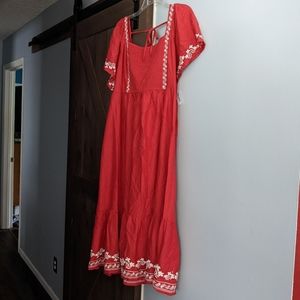 Old Navy Summer Midi Dress, Size XXL